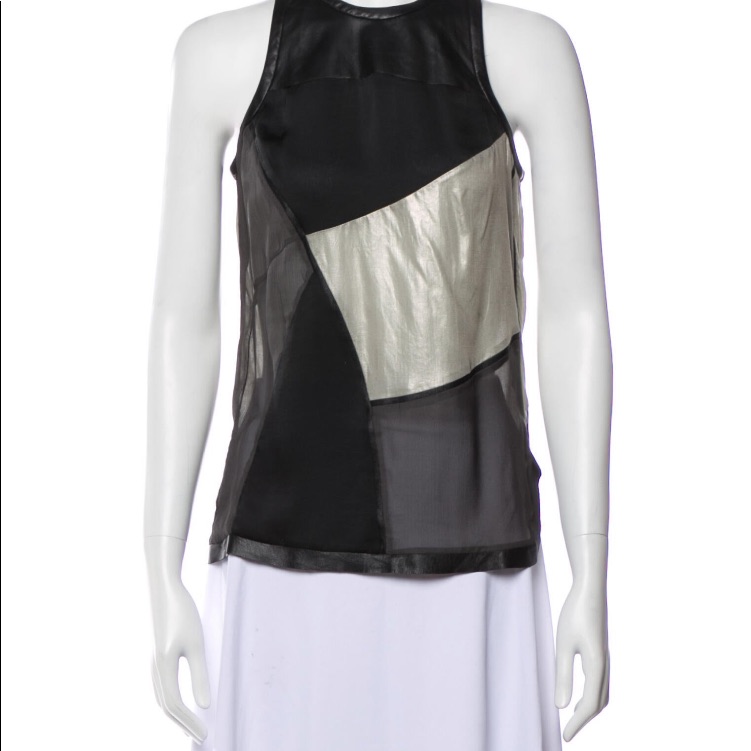 Like New Helmut Lang Top Size Petite 0